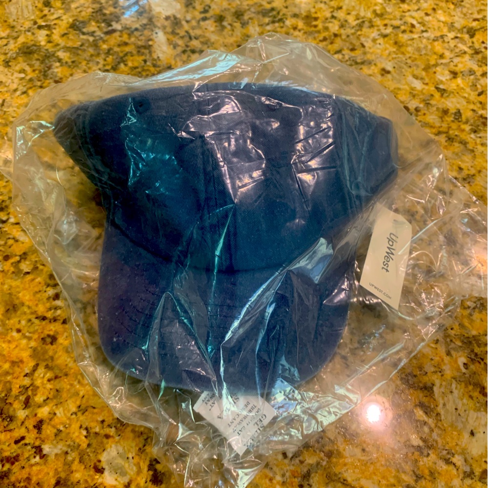 UpWest Denim cap w/adjustable strap